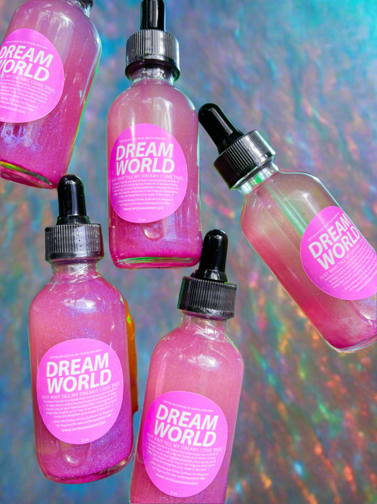 Dream World - Bath & Body Oil (Crystal-Infused)