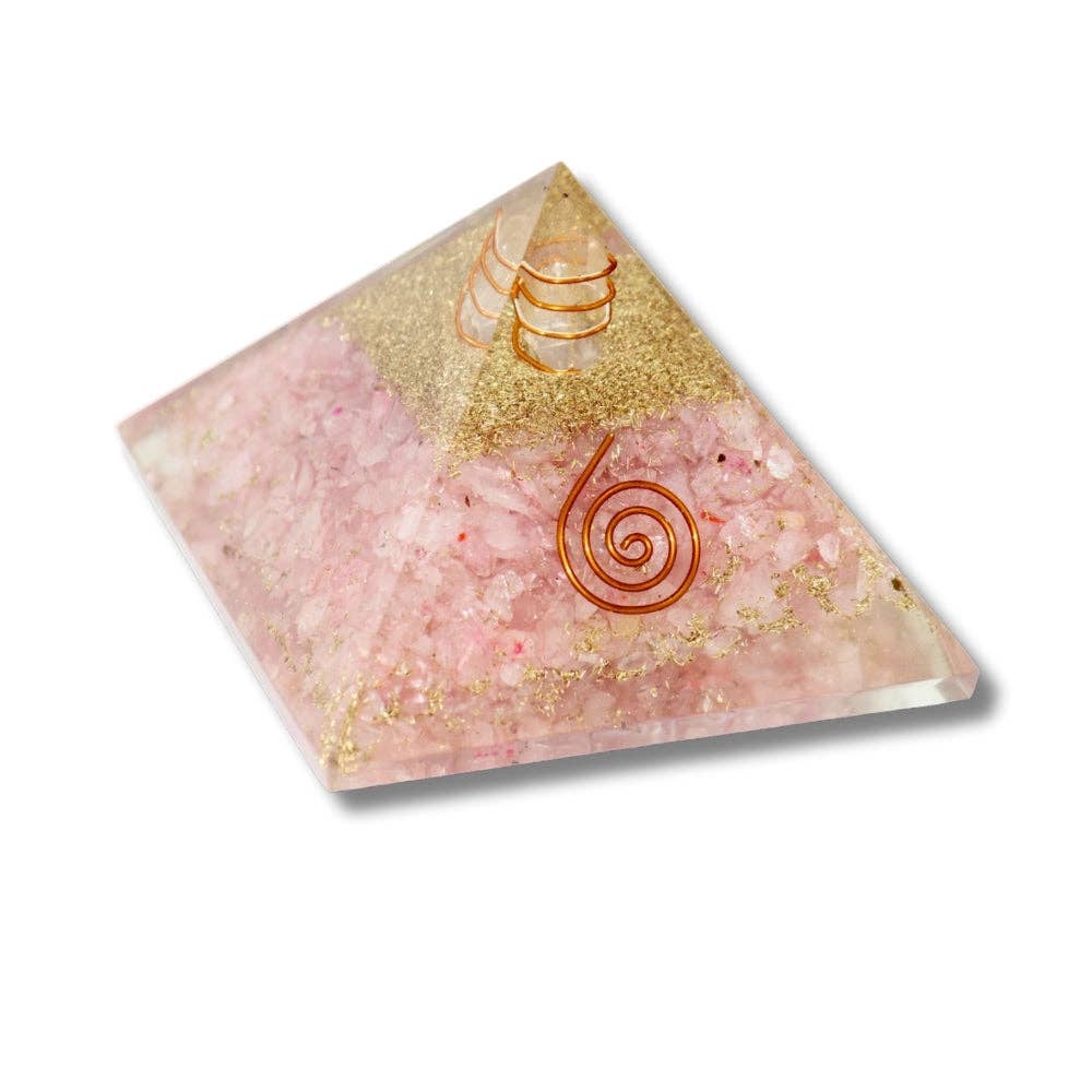 Orgone Pyramid - Rose Quartz