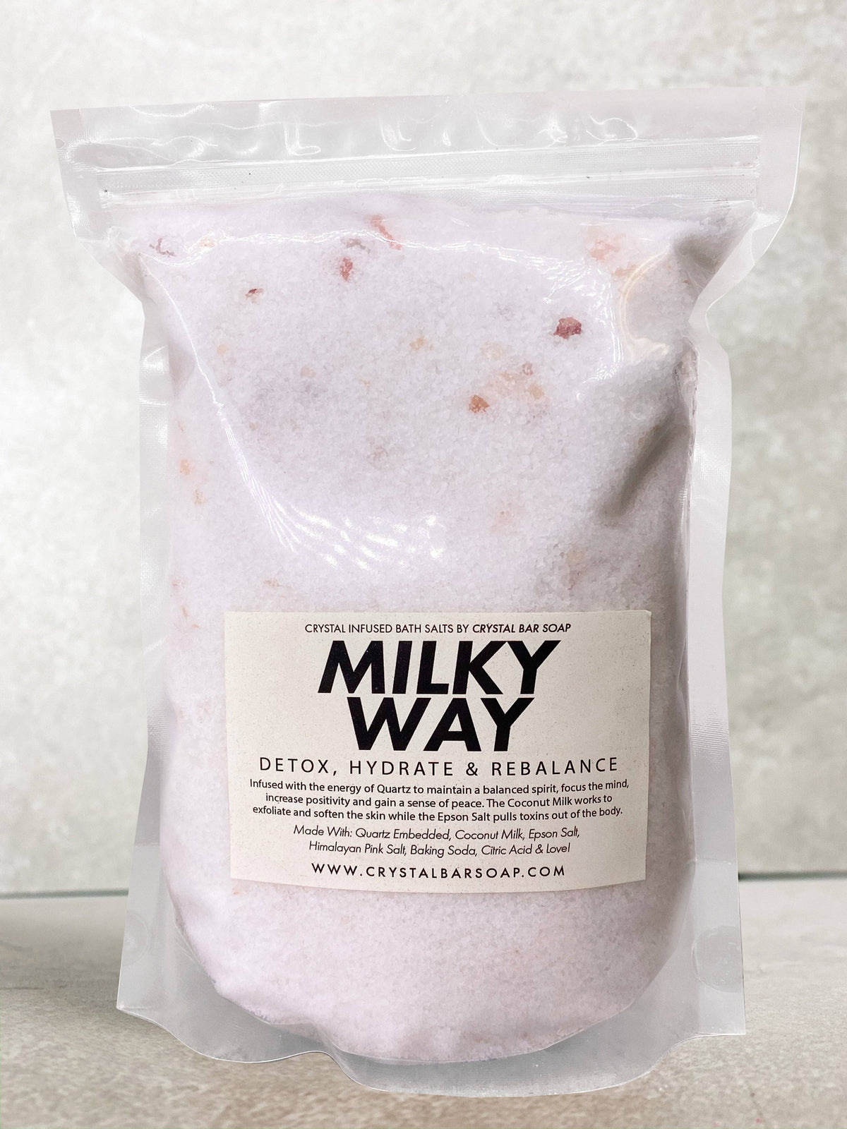 MILKY WAY (Crystal-Infused) Bath Salts