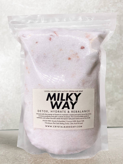 MILKY WAY (Crystal-Infused) Bath Salts