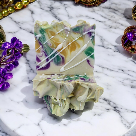 King Cake  - Artisan Soap Bar