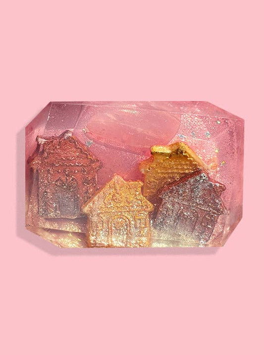 Gingerbread Lane - Crystal-Infused Soap Bar