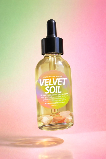 Velvet Soil - (Crystal-Infused) Body Oil