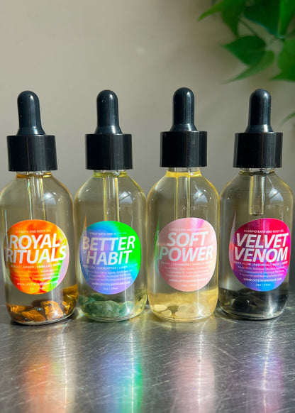 BETTER HABIT (Virgo) - Crystal-Infused Bath Oil