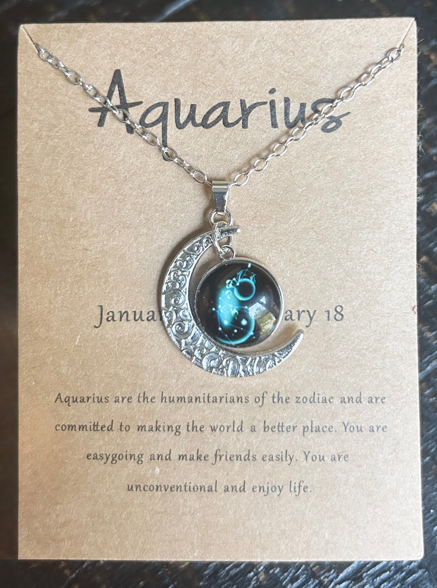 🌙Zodiac Moon Necklaces