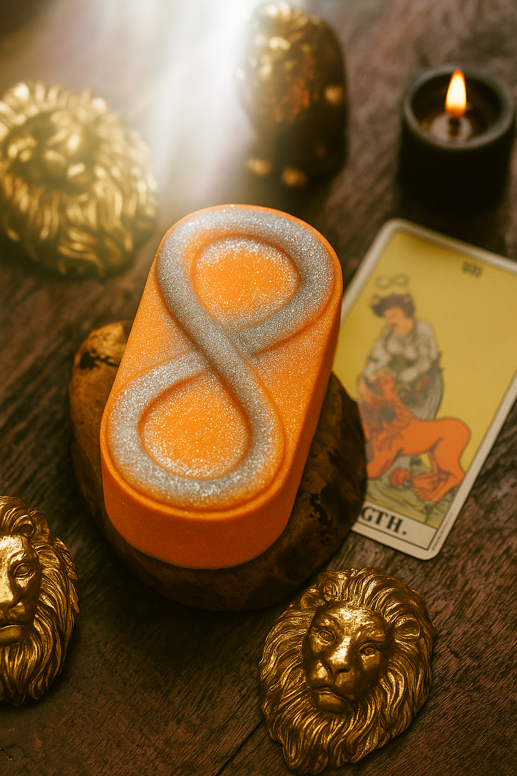 INFINITY FLAME - Crystal-Infused BathBomb