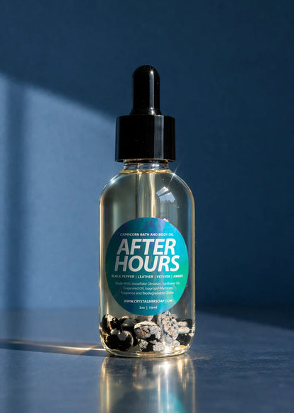 ZODIAC COLLECTION - Crystal-Infused Bath Oils