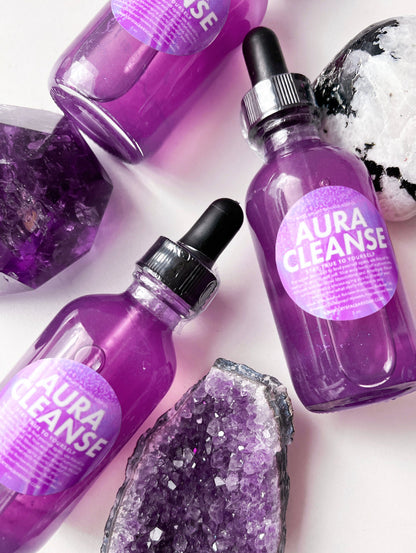 Aura Cleanse - Crystal-Infused Bath Oil