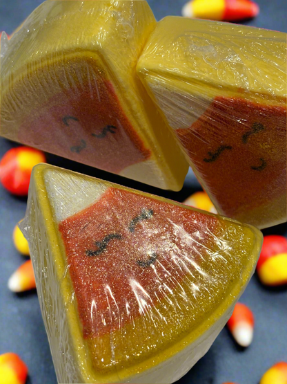 Candy Corn Sparkle - Bath Bomb