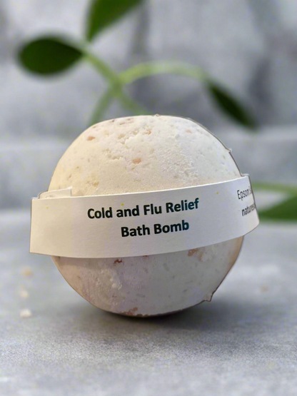 Cold and Flu Season - Bath Bomb (Soothing Relief)