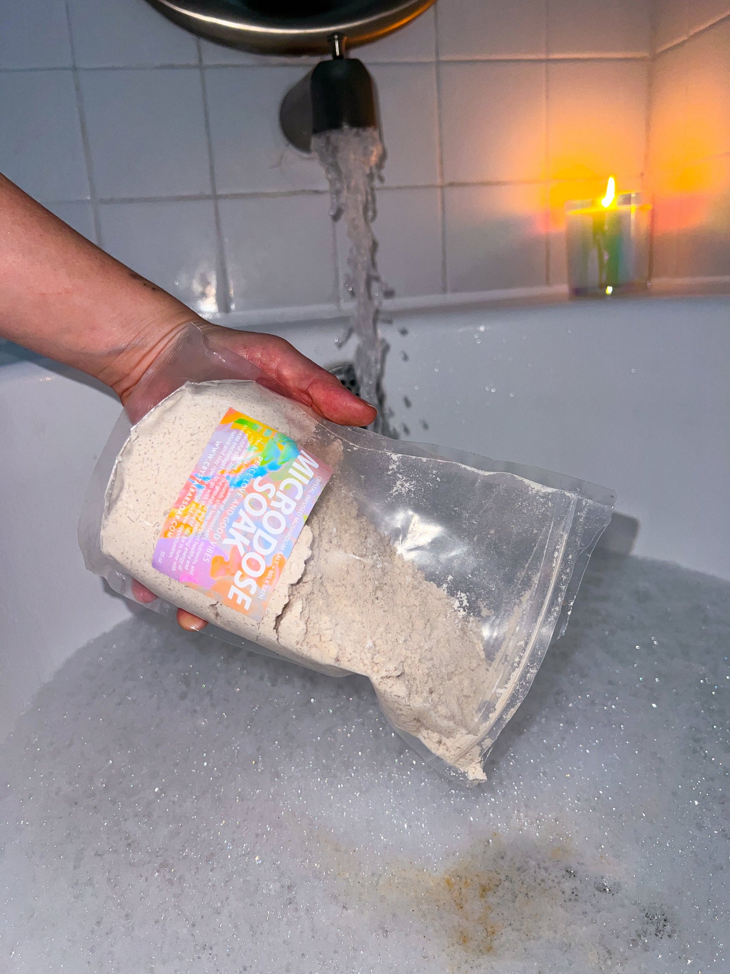 MICRODOSE MUSHROOM - Crystal-Infused Bath Soak