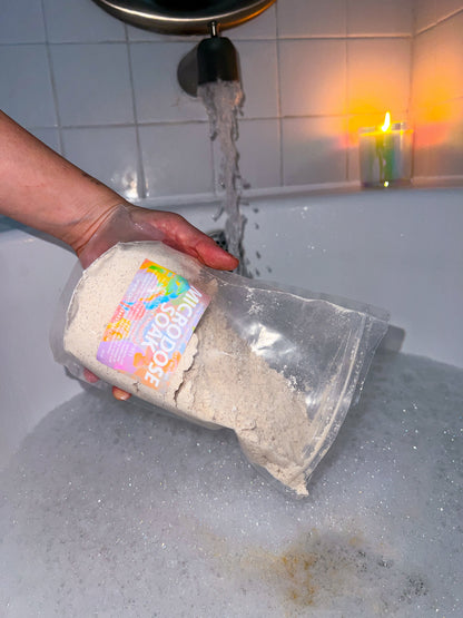 MICRODOSE MUSHROOM - Crystal-Infused Bath Soak