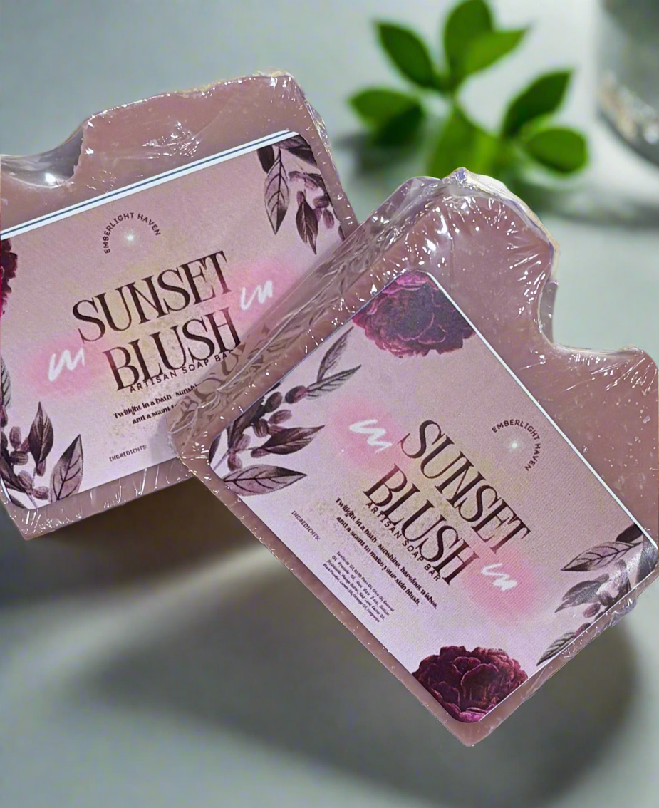 Sunset Blush - Artisan Soap Bar