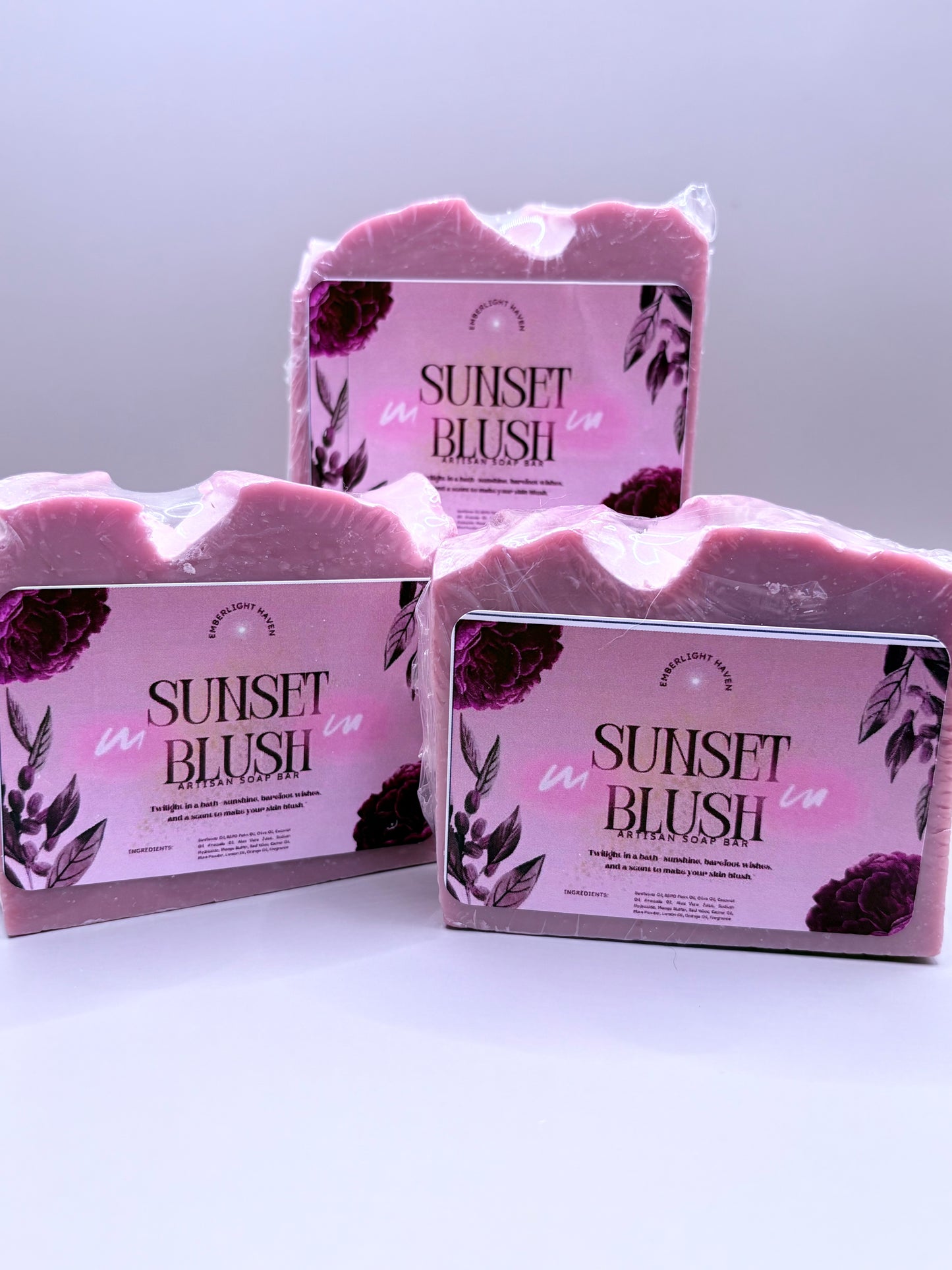 Sunset Blush - Artisan Soap Bar