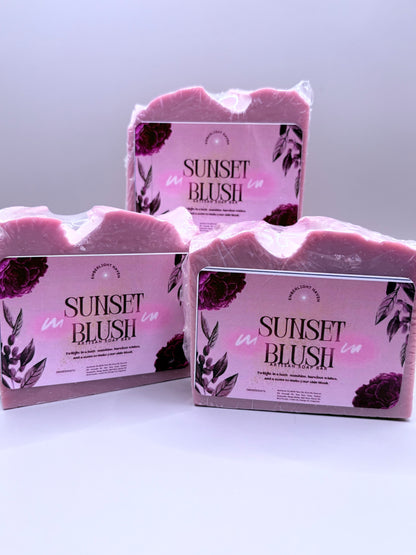 Sunset Blush - Artisan Soap Bar