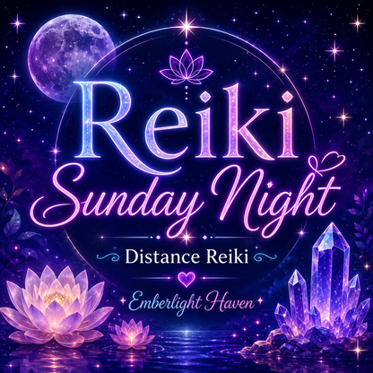 Reiki Sunday Night with Emberlight Haven