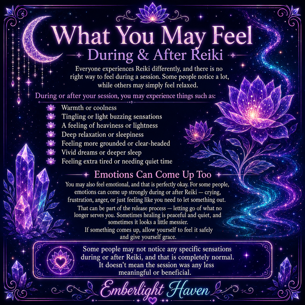 Reiki Sunday Night with Emberlight Haven