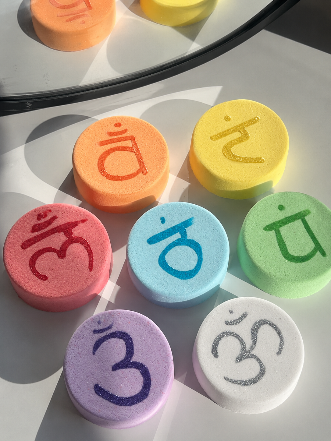 CHAKRA COLLECTION - Crystal-Infused BathBomBs