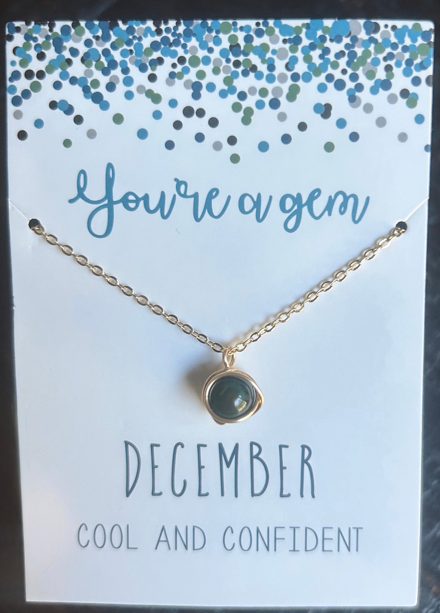 💎Gem Birthstone Necklaces