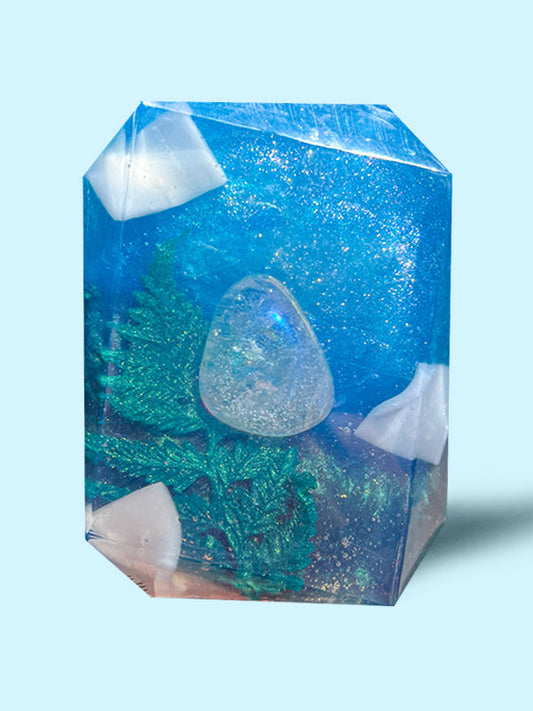 Enchanted Library (Virgo) - Crystal-Infused Soap Bar