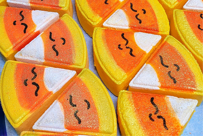 Candy Corn Sparkle - Bath Bomb