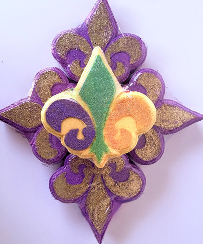 Fleur de Fizz  Mardi Gras - Bath Bomb