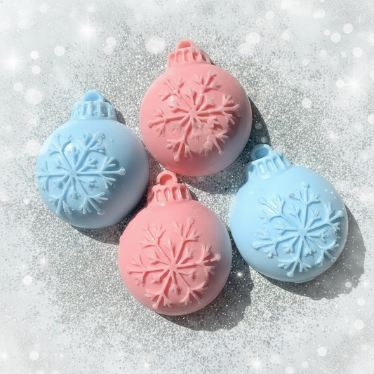 Snowflake Ornament - Artisan Soap Bar