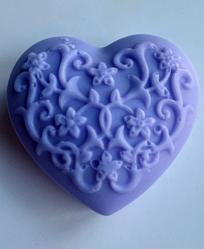 Floral Heart - Artisan Soap Bar
