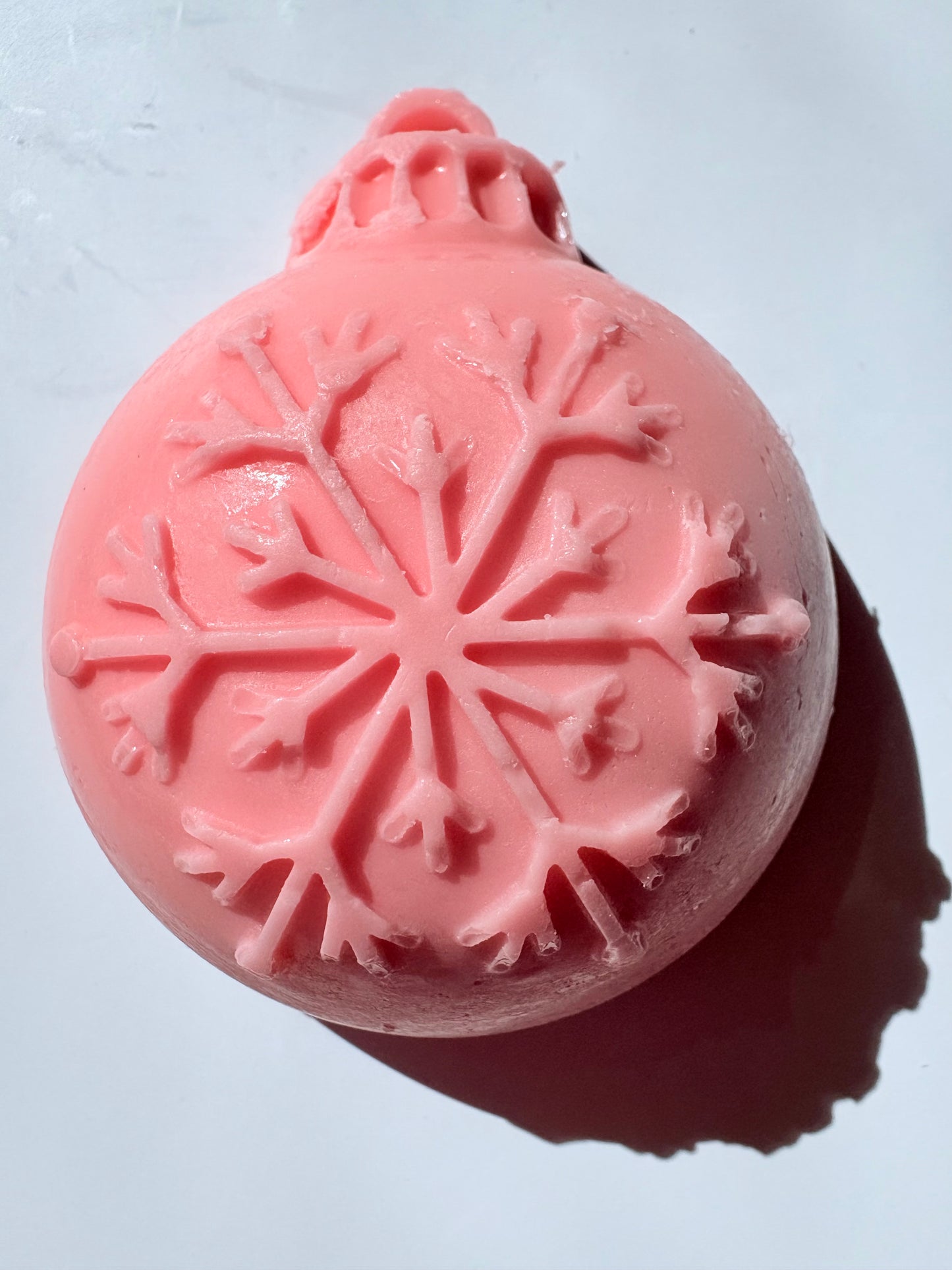 Snowflake Ornament - Artisan Soap Bar