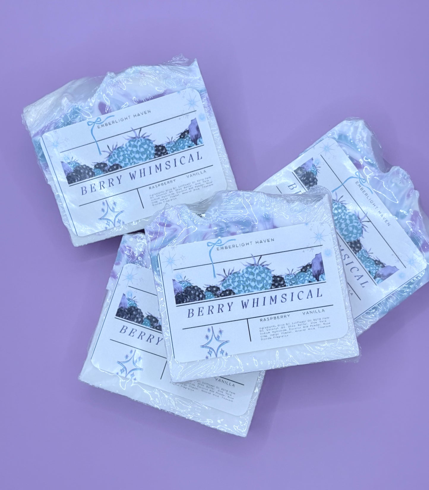 Berry Whimsical - Artisan Soap Bar