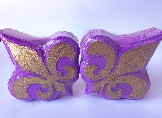 Fleur de Fizz  Mardi Gras - Bath Bomb