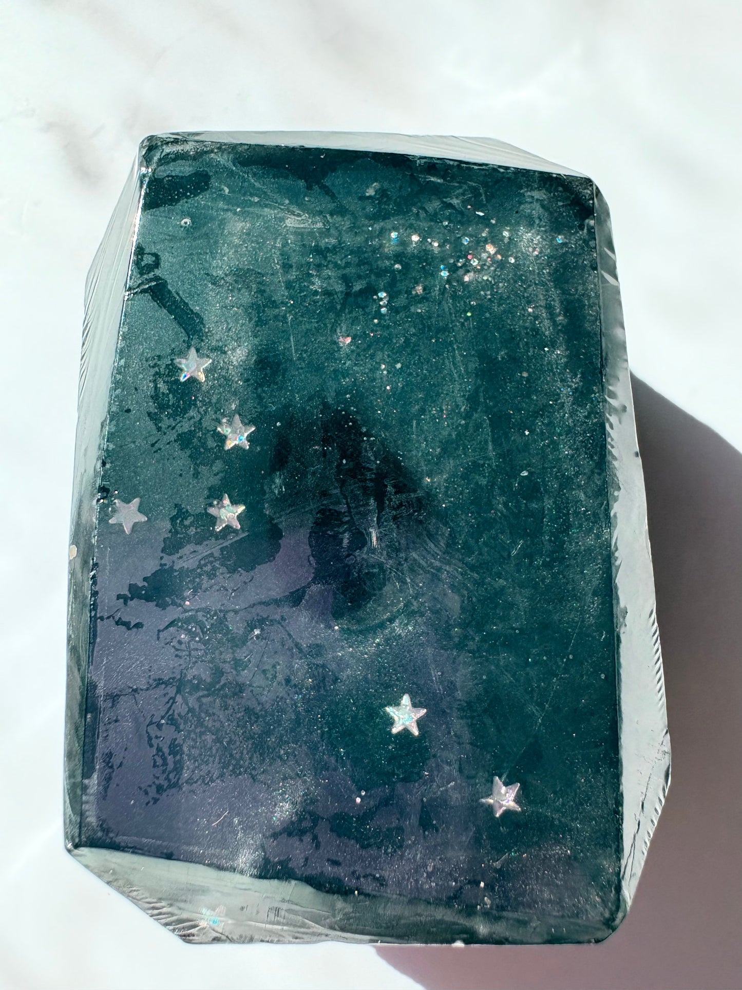 Cosmic Coal – Crystal-Infused Soap Bar