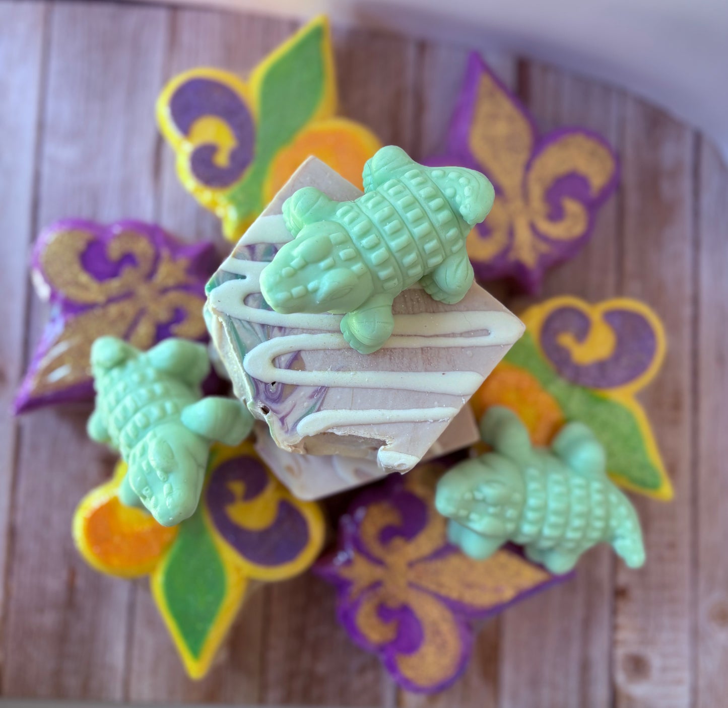 King Cake  - Artisan Soap Bar