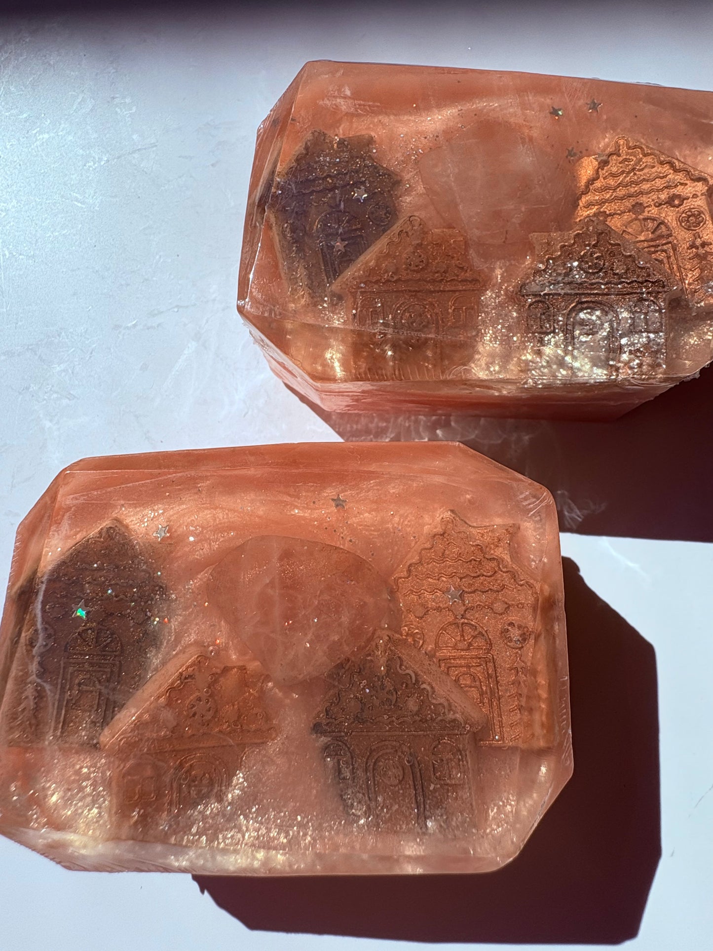 Gingerbread Lane - Crystal-Infused Soap Bar