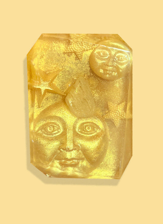 GLOW LIKE THE MOON - Crystal-Infused Soap Bar