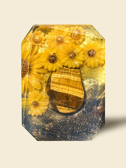 GOLDEN HEALER - Crystal-Infused Soap Bar