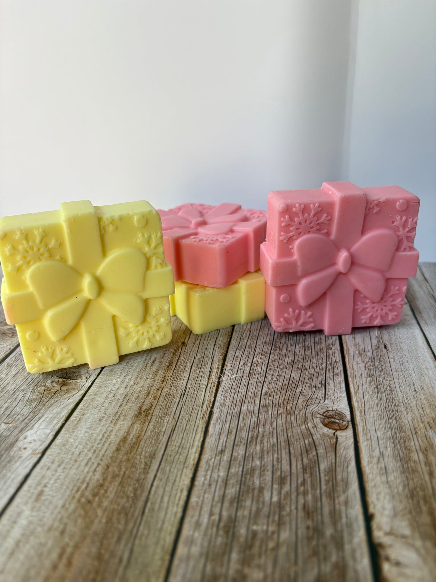 Holiday Gift - Artisan Soap Bar Snowflake Gift Soap