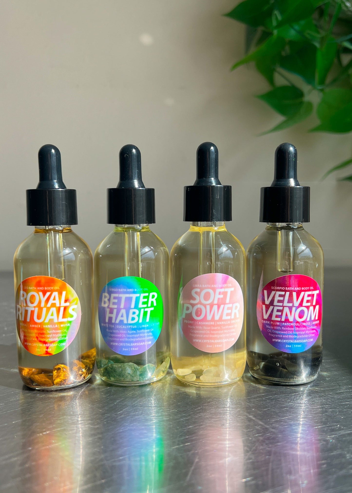 ROYAL RITUALS (Leo) - Crystal-Infused Bath Oil
