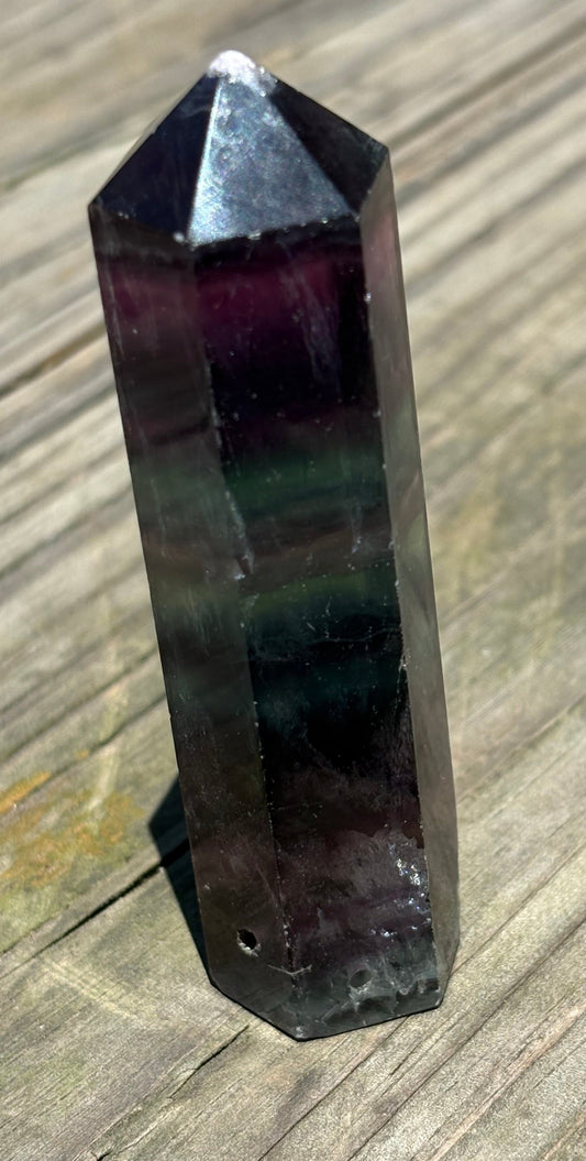 Rainbow Fluorite Tower
