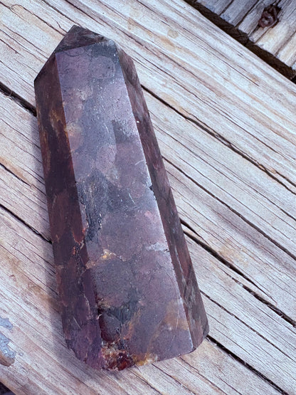 Almandine Garnet Tower