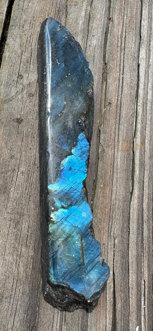 Labradorite Slab Wand