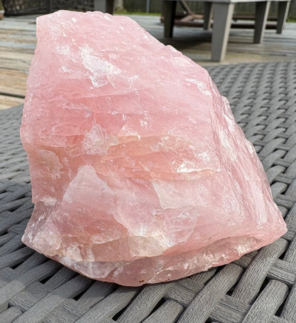 Raw Rose Quartz Chunk