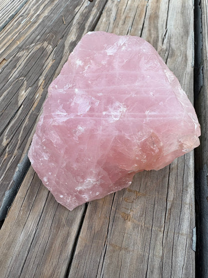 Raw Rose Quartz Chunk