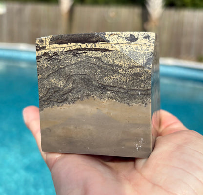 Picture Jasper Cube
