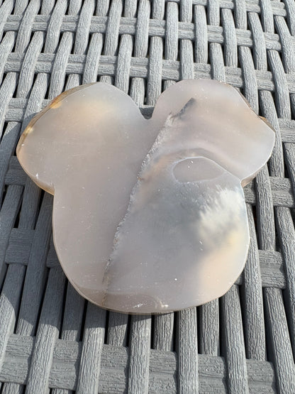 Mousy Magic – Agate Slice Crystal