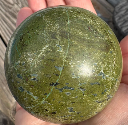 Olive Opal Sphere