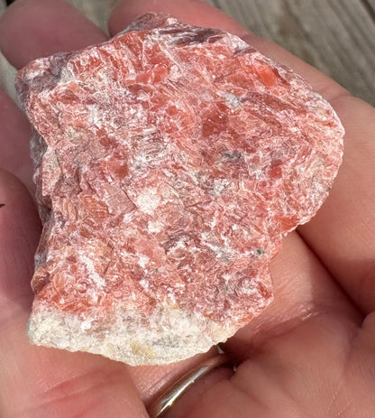 Pink Calcite - Raw stone