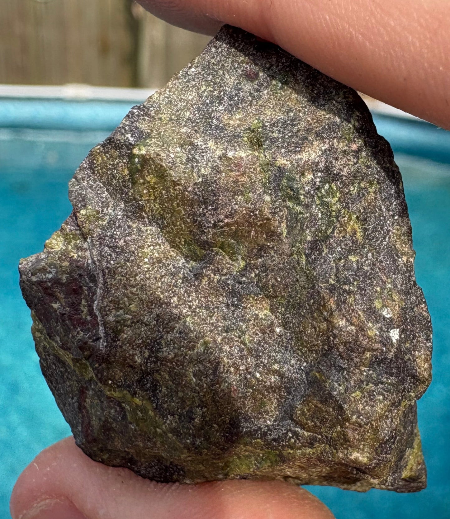 Epidote in Matrix (Raw Chunk)