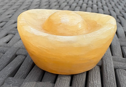 Honey Calcite – Sycee Bowl