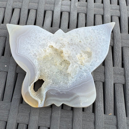 Agate Butterfly Slice